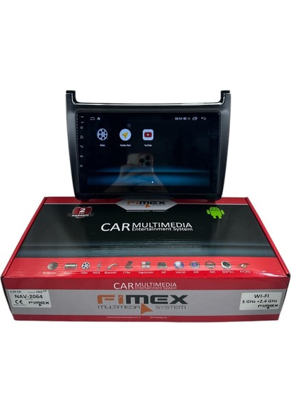 Polo 2008-2015 Fimex 2-64 Dspli Pro Oem Multimedia