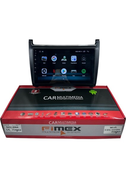 Polo 2008-2015 Fimex 2-64 Dspli Pro Oem Multimedia