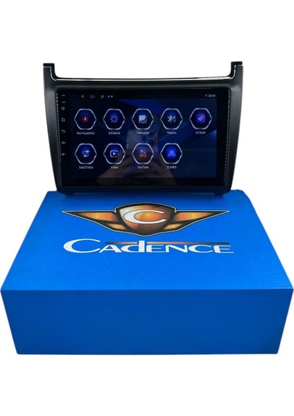 Polo 2008-2015 Cadence 6-128 (Sim Kartlı) 360 Cam Destekli Pro Oem Multimedia