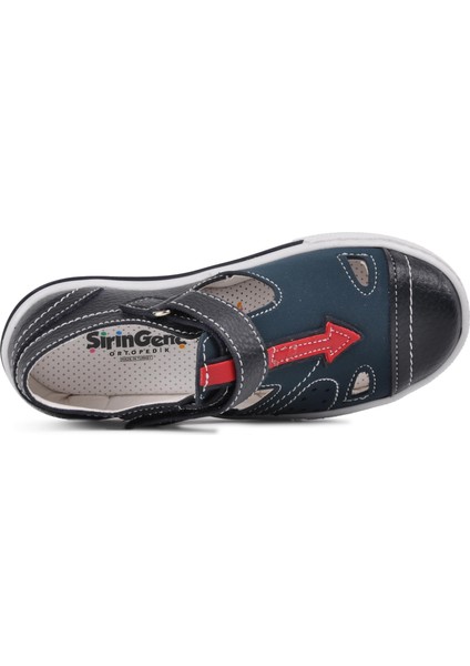 Ayakmod Lacivert-Kırmızı Erkek Çocuk Sandalet fırsatları