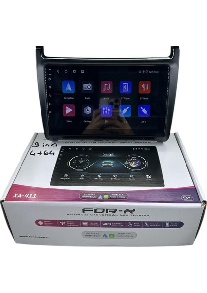 Polo 2008-2015 Forx 4-64 Profesyonel Oem Multimedia