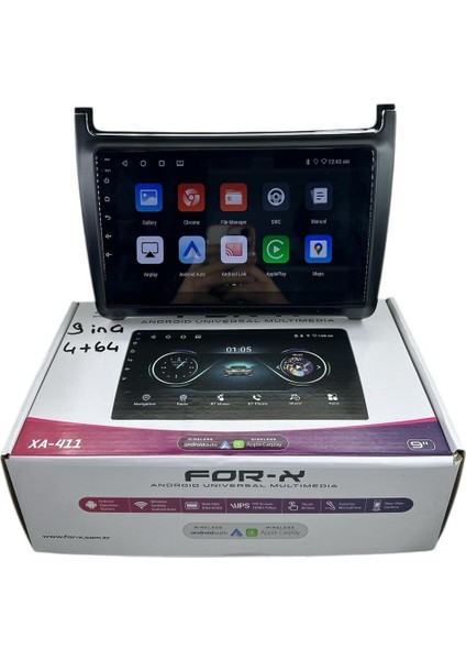 Polo 2008-2015 Forx 4-64 Profesyonel Oem Multimedia