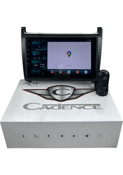 Polo 2008-2015 Cadence R15 (Dvr Kayıt Cihazı Hediye) Pro Oem Multimedia