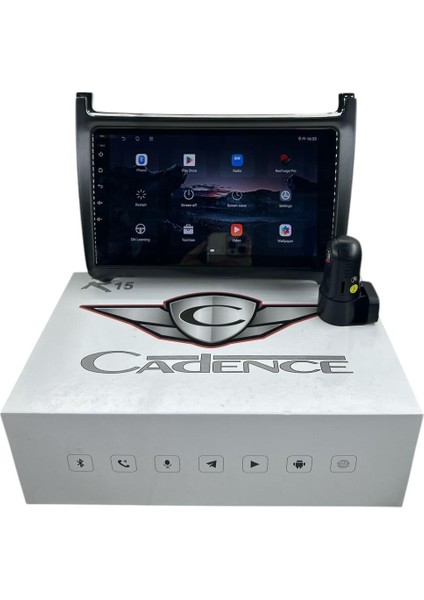Polo 2008-2015 Cadence R15 (Dvr Kayıt Cihazı Hediye) Pro Oem Multimedia fiyatları