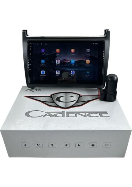 Polo 2008-2015 Cadence R15 (Dvr Kayıt Cihazı Hediye) Pro Oem Multimedia fırsatları