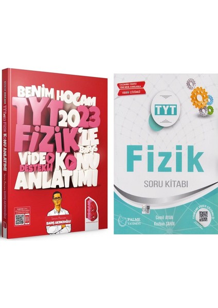 2023 Tyt Fizik Konu ve Soru Bankası Seti 2 Kitap