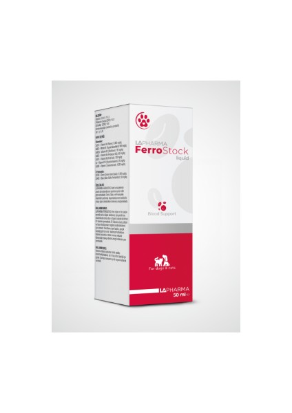 Ferrostock Demir & B Vitamin Destekleyici Kedi Köpek Sıvı Takviye 50ml