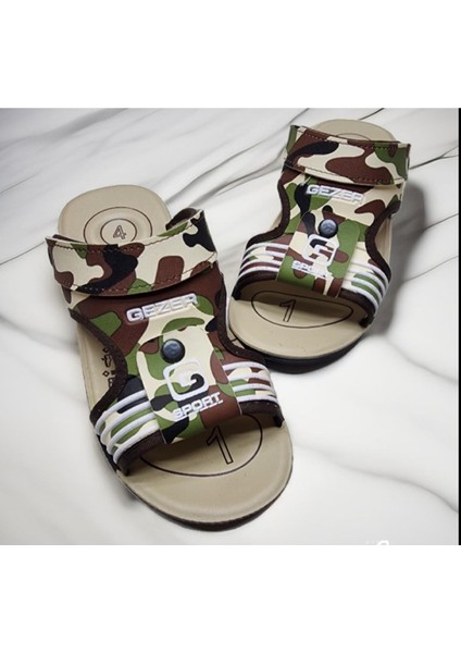 Günlük Kamuflaj Desen Spor Ev ve Dışarı Terliği