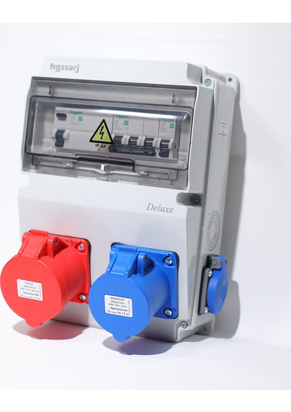 Elektrikli Araç Kombinasyon Kutusu Deluxe 5X32A + 3X32A + 1X16A