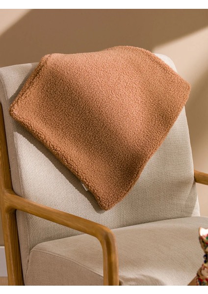 Lcw Home Kahverengi Pelüş Kırlent Kılıfı 45 x 45 cm indirimleri