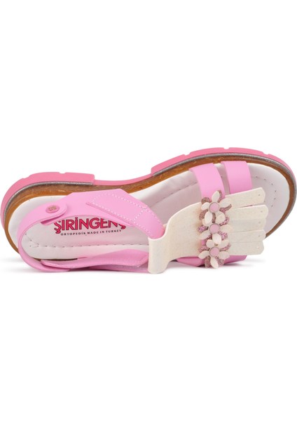 Ayakmod Pembe-Sedef Kız Çocuk Sandalet fırsatları
