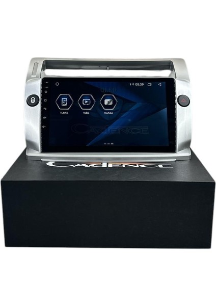 Citroen C4 2004-2009 Cadence T5 Işlemcili Profesyonel 360 Cam Destekli Oem Multimedia