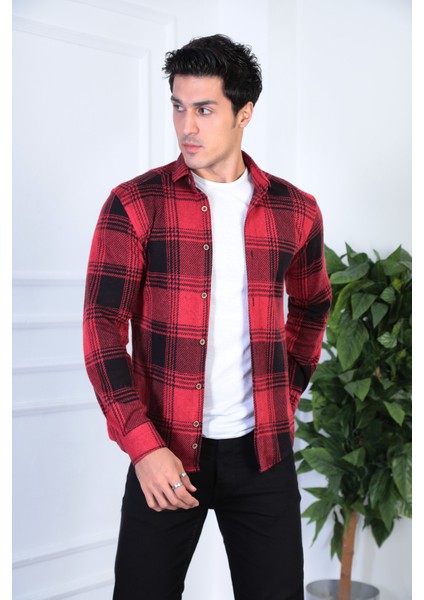 Örme Oduncu Esnek Verahat Gömlek Jack Carisma