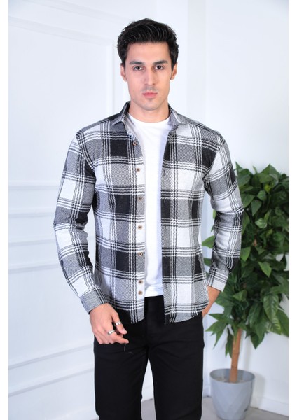 Örme Oduncu Esnek Verahat Gömlek Jack Carisma