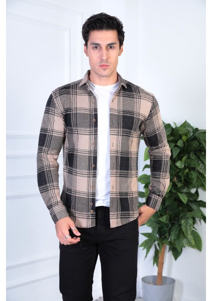 Örme Oduncu Esnek Verahat Gömlek Jack Carisma