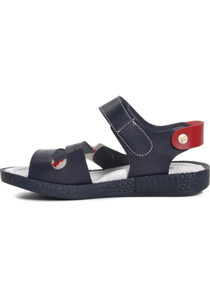 Ayakmod Lacivert-Bordo-Beyaz Erkek Çocuk Sandalet