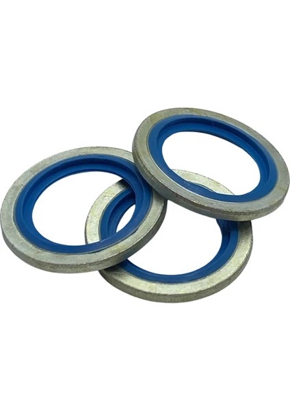 Kauçuk O-Ringli Süper Pul (Bonded Seal , Kauçuklu Pul ) 100 Lü Paket 1/4 Inç
