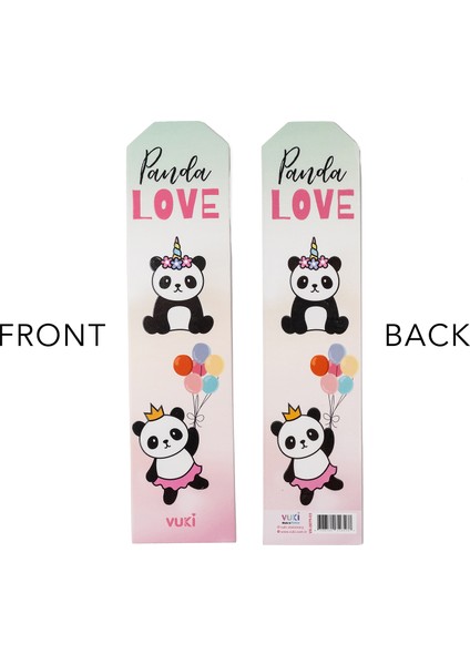 Panda Desenli Kağıt Kitap Ayracı indirimleri