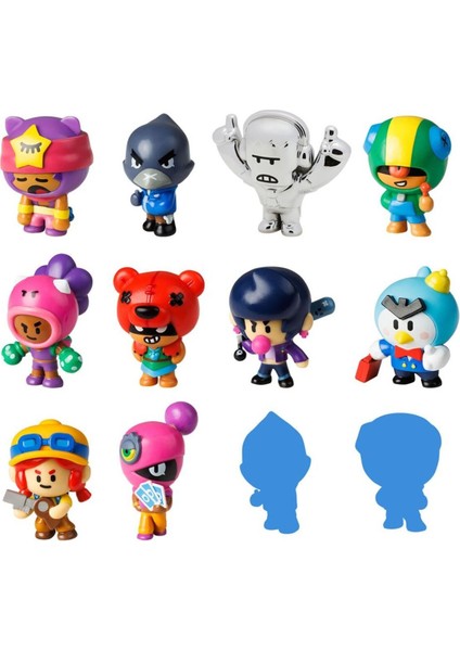 Brawl Stars 12'li Delüks Figür Set BRW2080 - Model 2