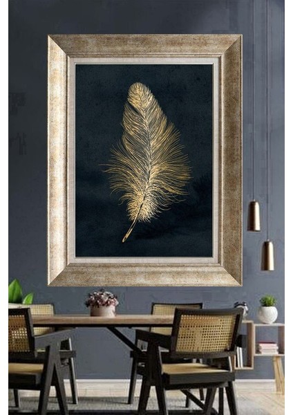 Gümüş Çerçeveli Paspartulu Tablo RI711