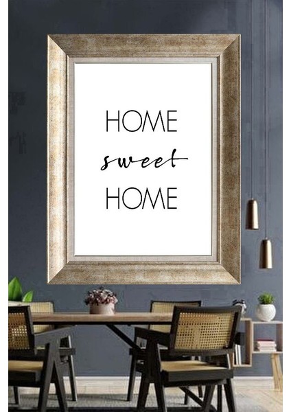 Gümüş Çerçeveli Paspartulu Tablo RI862