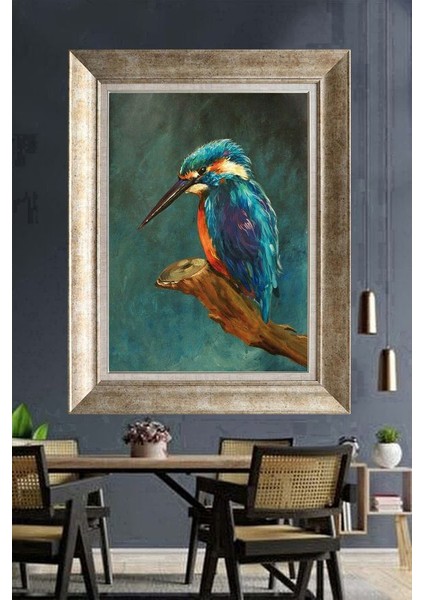 Gümüş Çerçeveli Paspartulu Tablo RI1782