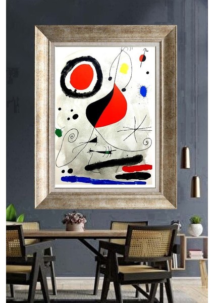 Gümüş Çerçeveli Paspartulu Tablo RI1767