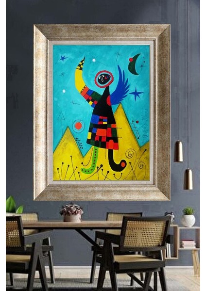 Gümüş Çerçeveli Paspartulu Tablo RI850