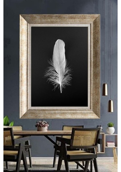 Gümüş Çerçeveli Paspartulu Tablo RI555