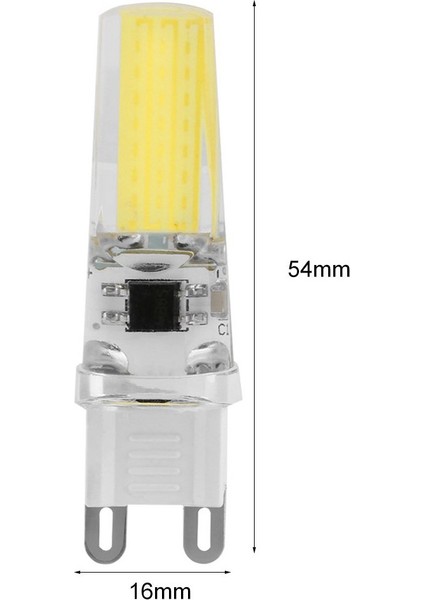 10 Adet G9 Led Ampül 9 watt ( Beyaz ışık , Sarı ışık ) fırsatları