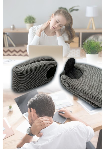 Medikal Sünger Boyunluk,boyun Fıtığı Boyun Destek Boyun Düzleşmesi Korse Gri fırsatları