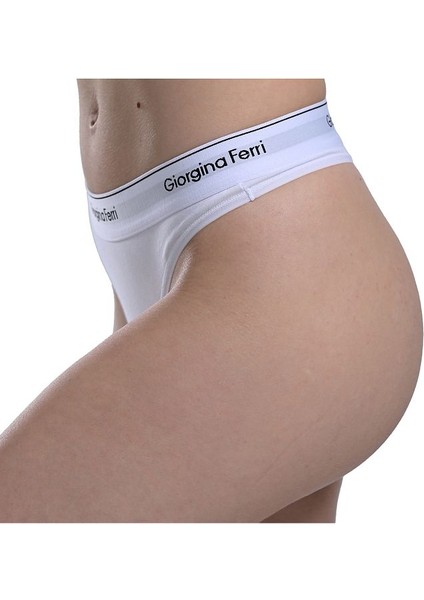 Likralı 6'lı Kutu Premium Günlük Kullanıma Uygun Yazılı Slip Külot Gloria