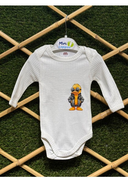 Baskılı Bebek Bady Uzun Kol (Body Badi)