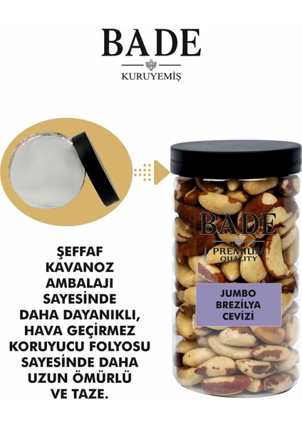 Brezilya Cevizi Jumbo Iri Boy 300 Gr. fırsatları