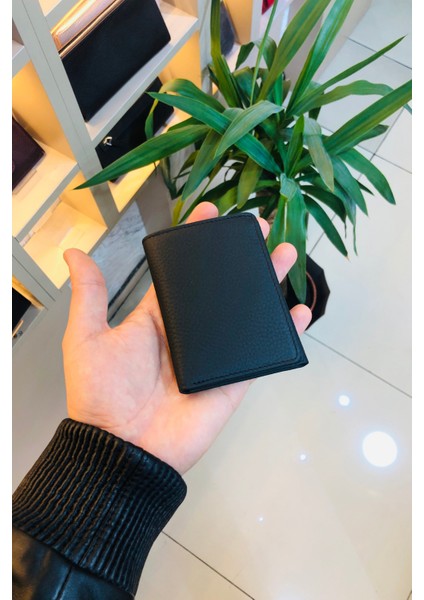 Cross Siyah Mıknatıslı Dikey Model Deri Kişiye Özel Isim Baskılı Erkek Cüzdanı modelleri