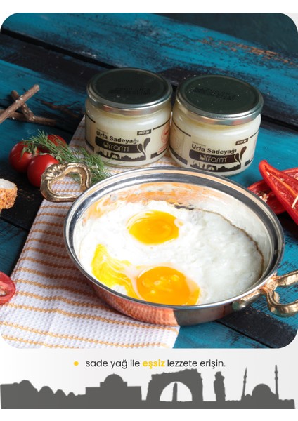 Sadeyağ (Ghee) 250 Gr. – Laktozsuz, Kazeinsiz, Ketojenik Saf Yağ Sade Yağ