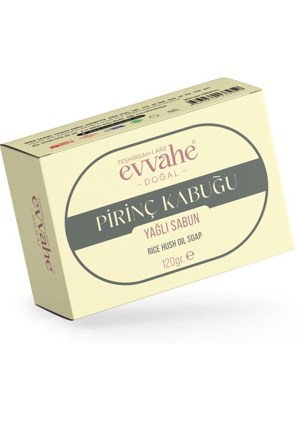 Pirinç Kabuğu Yağlı Sabun 120gr.