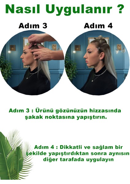 Yüz-Kaş-Boyun Gerdirme Bantı İpli 40'lı Set Medikal Malzemeden Yeni Nesil