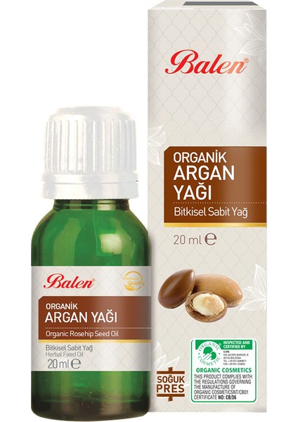 Organik Argan Yağı 20 ml