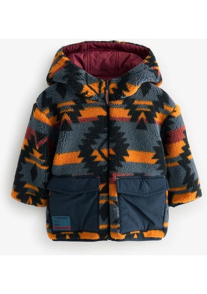 Next Bordo Çift Taraflı Polar Ceket fiyatları