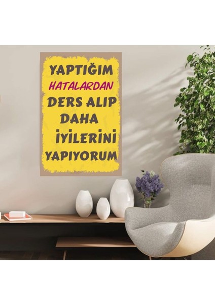 Ahşap Retro Mdf Poster , Komik Sözler , Duvar Yazıları , Manzara , Tarih , Edebiyat - TBL0293