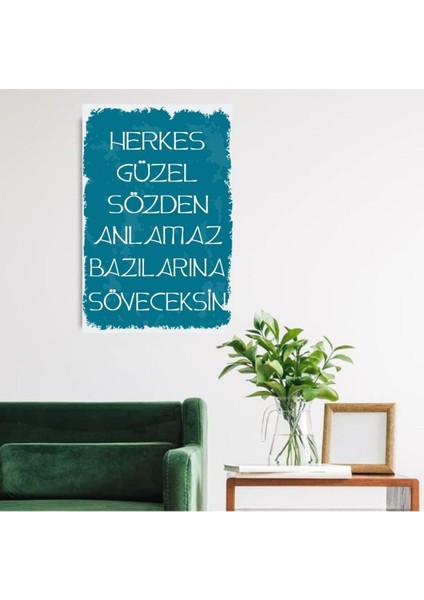 Ahşap Retro Mdf Poster , Komik Sözler , Duvar Yazıları , Manzara , Tarih , Edebiyat - TBL0289