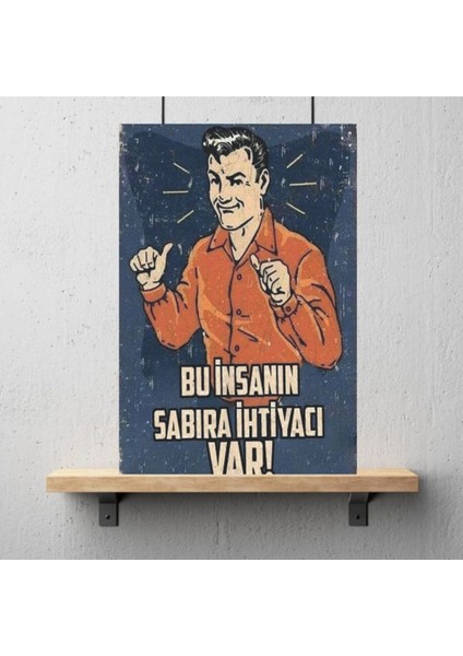 Ahşap Retro Mdf Poster , Komik Sözler , Duvar Yazıları , Manzara , Tarih , Edebiyat - TBL0315