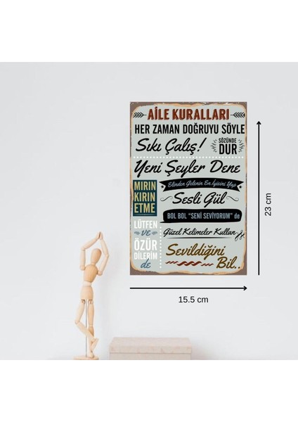 Ahşap Retro Mdf Poster , Komik Sözler , Duvar Yazıları , Manzara , Tarih , Edebiyat - TBL0332