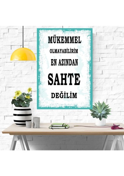 Ahşap Retro Mdf Poster , Komik Sözler , Duvar Yazıları , Manzara , Tarih , Edebiyat - TBL0291