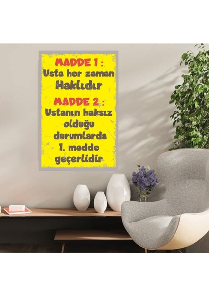 Ahşap Retro Mdf Poster , Komik Sözler , Duvar Yazıları , Manzara , Tarih , Edebiyat - TBL0309
