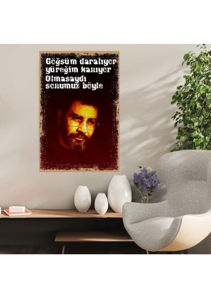 Ahşap Retro Mdf Poster , Komik Sözler , Duvar Yazıları , Manzara , Tarih , Edebiyat - TBL0451