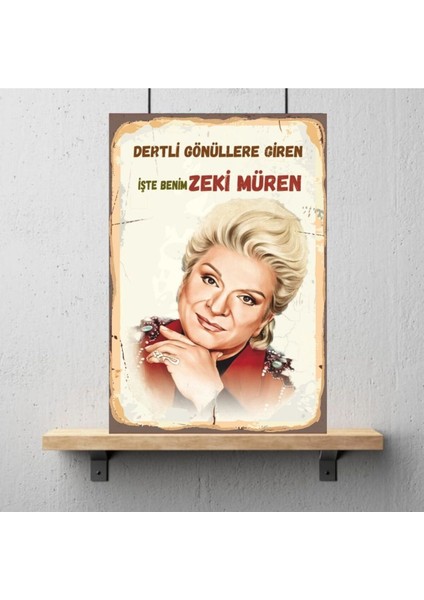 Ahşap Retro Mdf Poster , Komik Sözler , Duvar Yazıları , Manzara , Tarih , Edebiyat - TBL0414 modelleri