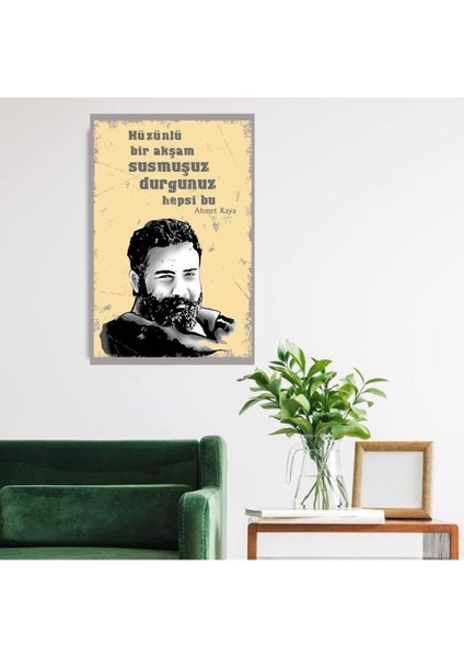 Ahşap Retro Mdf Poster , Komik Sözler , Duvar Yazıları , Manzara , Tarih , Edebiyat - TBL0356