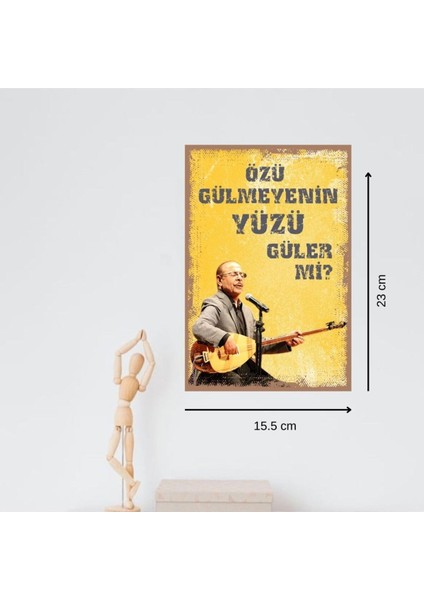 Ahşap Retro Mdf Poster , Komik Sözler , Duvar Yazıları , Manzara , Tarih , Edebiyat - TBL0453